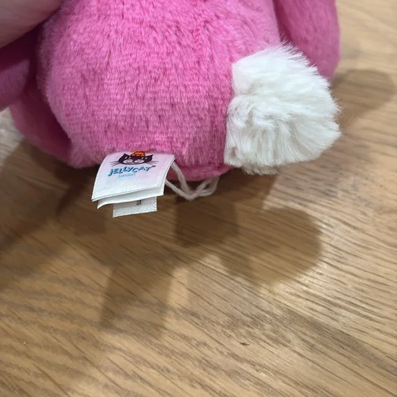 Jellycat little hot pink bashful bunny NWOT - Picture 5 of 7